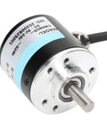 Solid Shaft Encoder Built For Three Phase Motion Control Systems 30KHz 1000B 1024B Pulses DC 5 24V 3000 6000 RPM 6mm Shaft ABZ Compatible High Performance Industrial Encoder, close-up