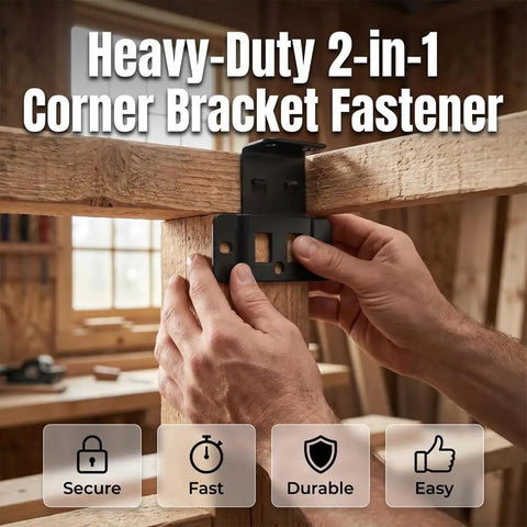 Installing Beefy Black Angle Furniture Corner Brackets 16 Pack For Cabinets Tables And Drawers Strengthen Joints Quick Screw On
