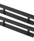 Heavy Duty 12 Inch Iron Square Pipe Sliding Door Handles Black Pack Of 2 For Garage Gates Fences Sheds Barn Doors Farmhouse
