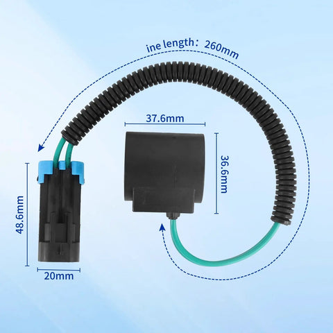 Pro Grade Solenoid Valve Coil And Hydraulic Spool Valve Stem Element Kit Replacement For Bobcat Skid Steer And Loader