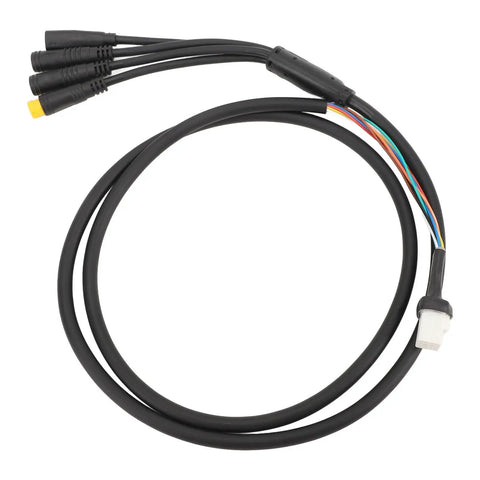 Electric Bike Extension Cable For Mid Drive Motors CAN Protocol Compatible With M200 M300 M400 M420 M620 G360 shown coiled