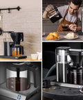 10 Cup Drip Coffee Maker With Glass Carafe No Fuss One Switch Operation And Indicator Light 1450W Fast Brew in kitchen setup