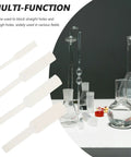 Top Pick 20 Piece High Temp Silicone Plug Straight Hole Stopper Kit Perfect For Powder Coating And Spray Painting Jobs Featuring Durable Round Open Design For Easy Insertion And Removal To Keep Dust Out And Holes Secure On Any Project. white silicone straight hole stopper kit for lab glassware and holes