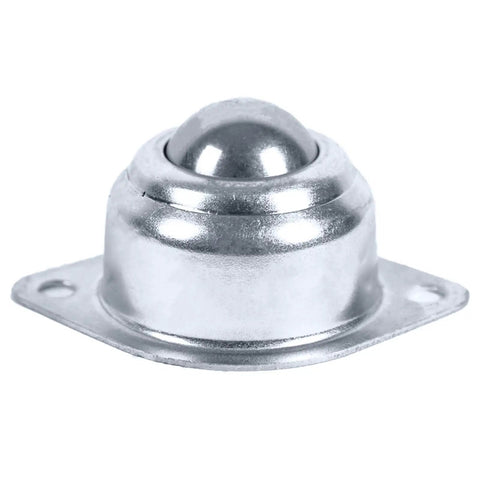 1 Inch Ball Transfer Bearing With 2 Hole Flange Mount 360 Degree Universal Rotation Roller For Furniture Wheelchair Tables And Equipment