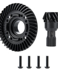 Beefy Steel Front And Rear Differential Gear Set For 1 To 5 Scale RC Cars 13 Tooth Pinion And 42 Tooth Ring Gears