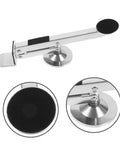 Heavy Duty Door Lifter Tool For Drywall And Board Work Easy Window Hinge Hoist Multi Function Carpenter Helper showing steel frame and rubber base