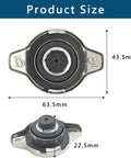 Toyota Radiator Cap 108KPa Direct Fit For 4Runner Camry Corolla Highlander And More Metal Construction Durable Engine Cooling Cap