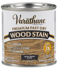 Straight Up Top Notch Fast Dry Wood Stain In Classic Golden Oak Shade With 40 Pack Of Half Pint Jugs for furniture touchups.