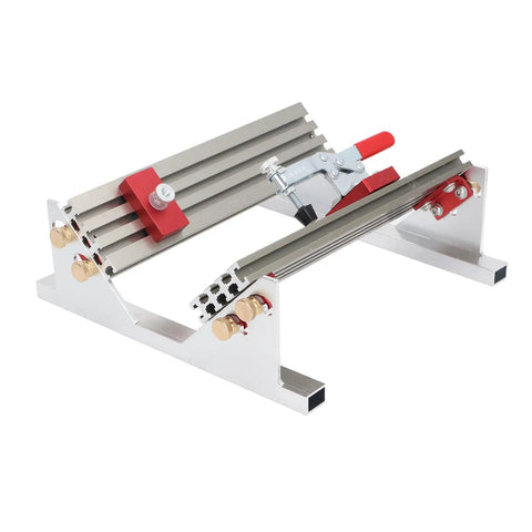 Dead On Positioning And No Sweat Quick Swap For Table Saws And Milling Machines Heavy Duty Aluminum Drawer Slide Jig Locator with adjustable rail.