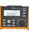 Digital Ground Earth Tester Meter 0 To 4K Ohm Insulation Tester Multimeter with LCD Backlight Display and control buttons