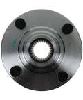Front Wheel Bearing And Hub Assembly Kit For Mitsubishi Lancer ES 02-05 And 06 Lancer ES Without ABS, front view of hub