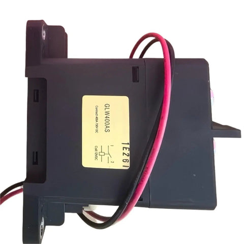 Heavy Duty High Voltage DC Contactor 12 Volt Coil Drop In Replacement 750 Volt 400 Amp Switch with wiring and label