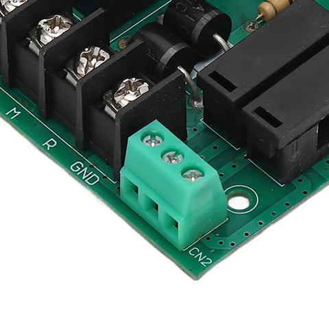 Heavy Duty Power Supply Board Slick Replacement Swap For Balancing Machines No Sweat Install, close-up of PCB connectors and components.
