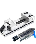 Killer Grip Bench Vise Engineered For Milling And Grinding Operations Featuring Stable Constant Clamping And Wide Jaw Opening For Tough Heavy Duty Workshop Projects 7 Inch, showcasing jaws and mounting accessories.