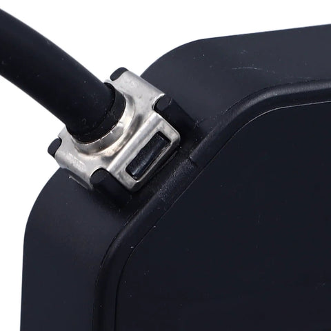 Close-up of cable connection on Indoor Wall Mounted Retroreflective Photoelectric Sensor With 1.8m Cable And Reflector Panel For Automation Equipment