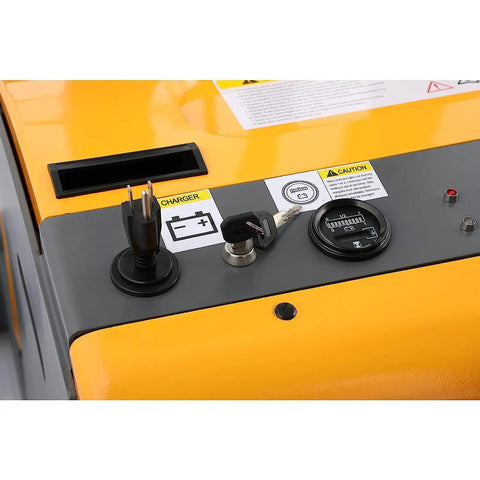Heavy Duty Electric Counterbalanced Pallet Stacker Crushes Loads Up To 1200 Lbs With A Smooth Operator Design And Hassle Free Assembly For Your Shop Jobs Or Daily Warehouse Grind