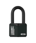 Granit Alloy Steel Padlock With 2 Inch Shackle, Keyed Alike, High Security Disc Cylinder, Hardened Steel Body And Shackle