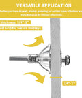 Heavy Duty Hollow Wall Anchor Set With Zinc Plated Steel Bolts For Drywall Hollow Drive Anchors 5 Size 52 Piece Assortment Kit