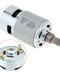 High Speed 18 To 21 Volt DC Motor With 15000 RPM Blower Power For Industrial Soot Cleaning And Collector Dust Removal Heavy Duty Permanent Magnet Drive, showing motor body and terminals.
