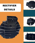 Ignition Coil CDI Box Plug And Play Replacement Kit For Honda Recon 250 TRX250TE TM 2002 2004 TRX250EX 2001 2008 TRX250X 2009 2019 with voltage regulator rectifier details