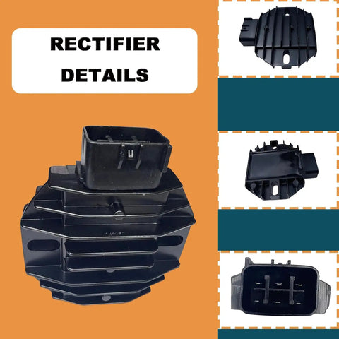 Ignition Coil CDI Box Plug And Play Replacement Kit For Honda Recon 250 TRX250TE TM 2002 2004 TRX250EX 2001 2008 TRX250X 2009 2019 with voltage regulator rectifier details