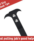 Close-up of dual hook tip on Universal Seal Puller Tool With Dual Hook Design For Fast Oil And Grease Seal Removal