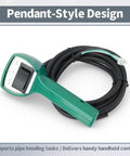 Erchon 39839 Pendant Control Switch Unit Replacement For Greenlee 555C Electric Pipe Bender, handheld design, green color cable.
