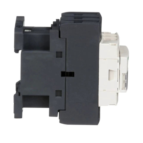 Side view of LC1D32P7 Busway System for Industrial Power Distribution Built To Handle Heavy Duty 32 Amp Capacity Easy Mount Busbar Module
