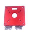 No Sweat Fit Aluminum Alloy Router Table Insert Bushings With Slick Precision Alignment Zero Drift Design plug and play setup for trim routers.