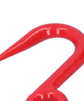 Close-up of Heavy Duty Alloy Steel Eye Crane Safety Hook For Stable Lifting 1 Ton Load With Reinforced Eye And Anti Crack Design