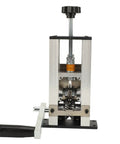 Heavy Duty Manual Wire Stripper Machine For Copper Cables Up To 25mm2, iron peeler tool with adjustable length, front view.