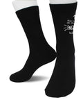 These Hilarious And Comfy Awesome Engineer Socks Are The Perfect Funny Gift Idea For Any Engineer Dude Or Dudette Looking For Unique Birthday Christmas Graduation Or Fathers And Mothers Day Presents, black socks with engineering print