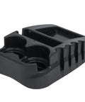 All In One Car Floor Center Console Organizer With Dual Cup Holders For SUV Truck Van And Car Portable Storage Made In USA