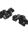Heavy Duty Mechanical Disc Brake Pair For Ebikes And Folding Bikes Featuring 160mm Front Rear Aluminum Rotors, black calipers.
