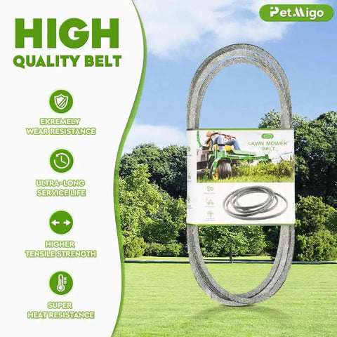 Deck Belt For Lawn Mower Five Eighths Inch By One Hundred Fifty Two Inches Aramid Cord Heavy Duty Replacement Belt Fits Scag Cheetah