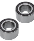 Front 2 Piece Wheel Bearing Assembly Replacement for Audi Q7 Range Rover Evoque Velar Sport Discovery Jaguar XJ E Pace Porsche Cayenne VW Touareg Beefed Up Front Bearings Set