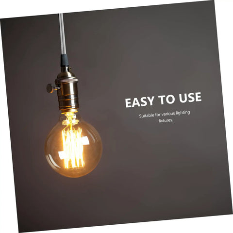 Close-up of pendant light installation with Five Piece Threaded Extension Rod Kit for Pendant Lighting and Ceiling Fixtures