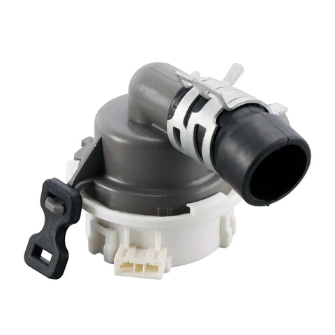 Dishwasher Drain Pump Assembly ABQ73503002 ABQ73503004 Replacement OEM Genuine Black Finish