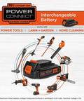 20V Max 15 Ah Lithium Ion Rechargeable Power Tool Battery Built Like A Brick for no sweat DIY fixes and backyard chore runs with reliable extended runtime compatible with favorite cordless tools model LBXR20.