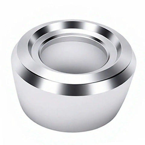 Close-up view of aluminum alloy 32mm Fitness Handle End Covers 5 Pack showing smooth edges and no slip grip.