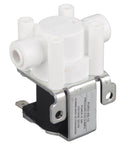DC 12V Electric Solenoid Purifier Valve Normally Closed For Water Filtration with durable white valve body and easy connectors