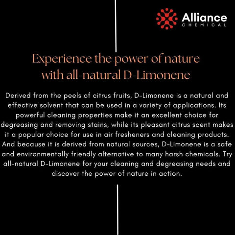 Experience the power of nature with Ultra Pure D Limonene Orange Oil Cleaner And Solvent Two Quart heavy duty degreaser.