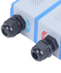 Wall Mounted Non Contact Ultrasonic Water Flow Meter With Bi Directional Digital Measurement IP65, Pro Grade Accuracy 1 Percent