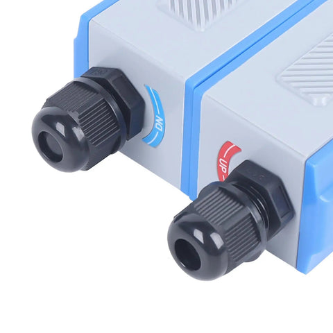 Wall Mounted Non Contact Ultrasonic Water Flow Meter With Bi Directional Digital Measurement IP65, Pro Grade Accuracy 1 Percent
