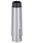 Taper drill sleeve arbor adapter MT3 to MT2, high-speed steel, silver metal tool for lathe/mill