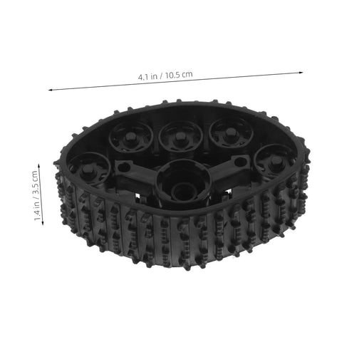 Track Wheel Replacement Kit For Toy Tank Crawler All Terrain Off Road DIY Drive System Upgrade Snow Mud And Rugged Terrain