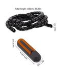 Electric Scooter Side Cover Replacement Parts With Reflective Strips Aluminum Alloy Screw On Decorative Covers For Mobility Scooters
