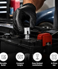 Premium Heavy Duty Battery Post Shims Caps Set Of 4 For Positive And Negative Terminals Rustproof Lead Clamps To Fix Loose Cables On Cars Trucks And Most Vehicles Guaranteed Safe Tight Connections Always, battery terminal install