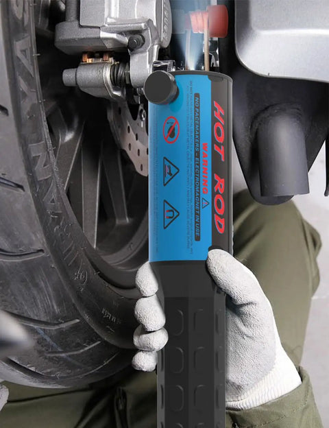 Induction Heater Kit 1200W 110V Bolt Removal Tool in use with four coils heating rusted screw on vehicle, flame free, precise control.