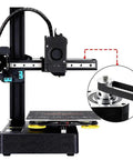 3D printer with highlighted 6mm Closed Loop Timing Belt One Piece Built For Precision CNC And 3D Printers With 162 164 166 168 170 172 174 176 178 180 182 184 186 188 190mm Lengths 2GT Series Built To Last Rugged Durable Rubber Drive Belt